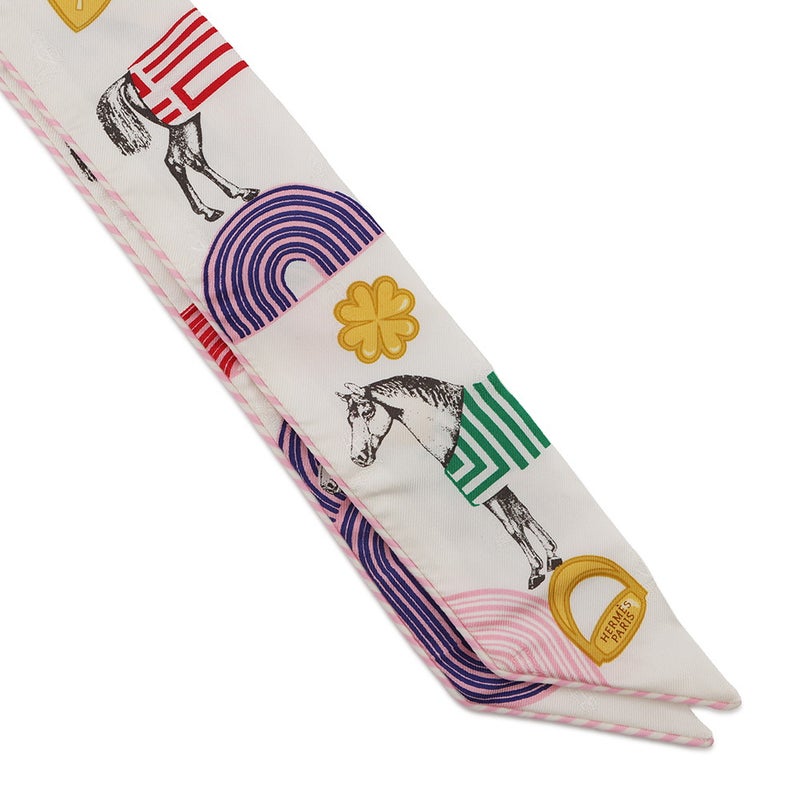 エルメス スカーフ ツイリー ガルド ローブ ポップ Garde Robe Pop HERMES シルクツイル 2022年春夏