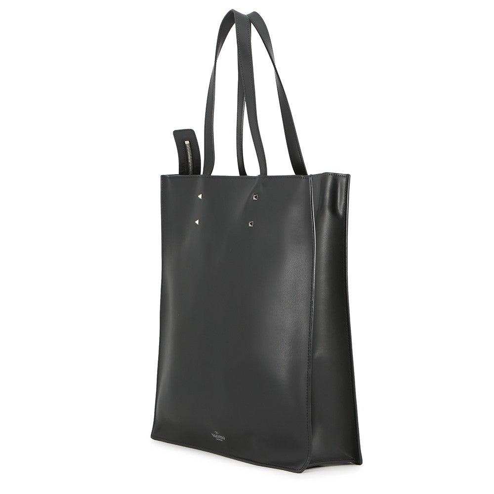 ヴァレンティノガラヴァーニ トートバッグ VLTNロゴ レザー VALENTINO