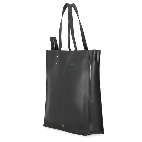 ヴァレンティノガラヴァーニ トートバッグ VLTNロゴ レザー VALENTINO 黒