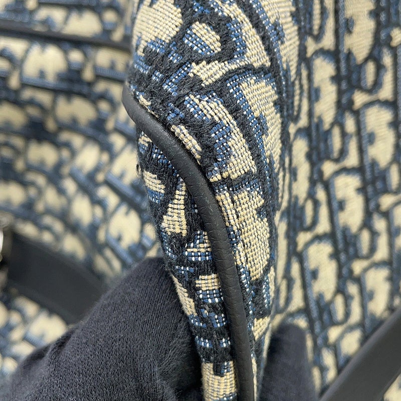 クリスチャン・ディオール ボストンバッグ オブリーク ジャカード Lingot ランゴ 1ADDU115YKY 2way トロッター