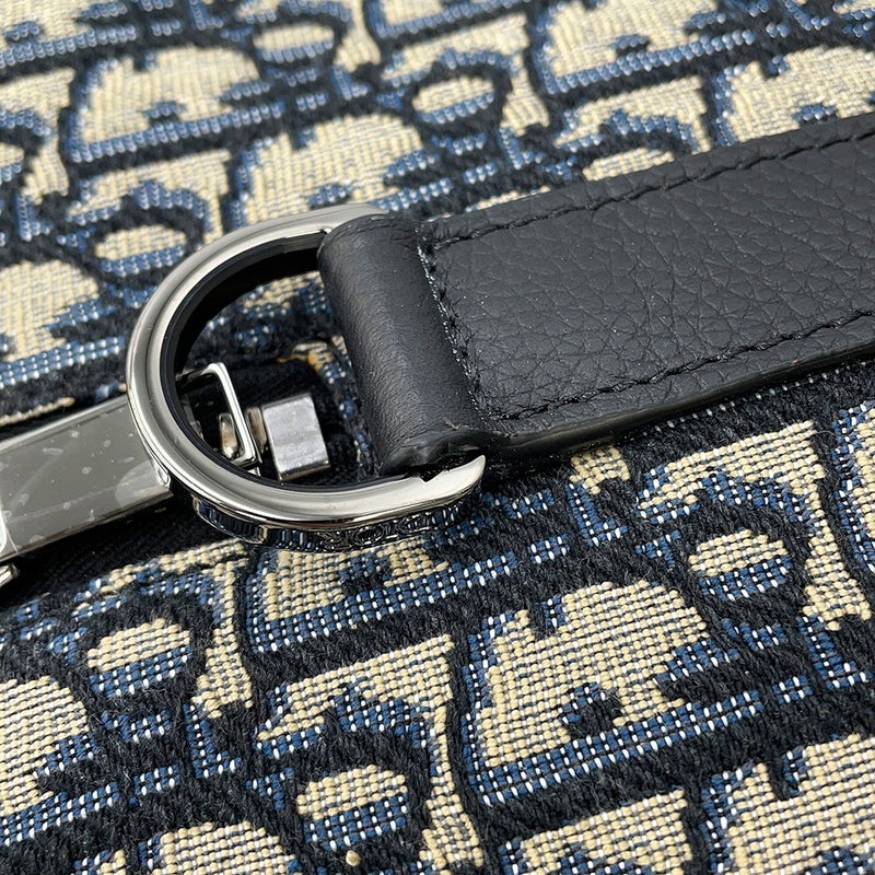 クリスチャン・ディオール ボストンバッグ オブリーク ジャカード Lingot ランゴ 1ADDU115YKY 2way トロッター