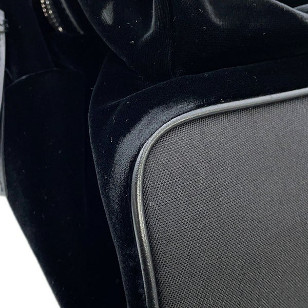 サンローランパリ リュックサック シティ バックパック ベロア 462807 SAINT LAURENT PARIS 黒