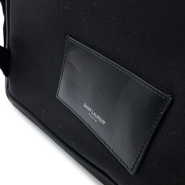 サンローランパリ リュックサック シティ バックパック ベロア 462807 SAINT LAURENT PARIS 黒