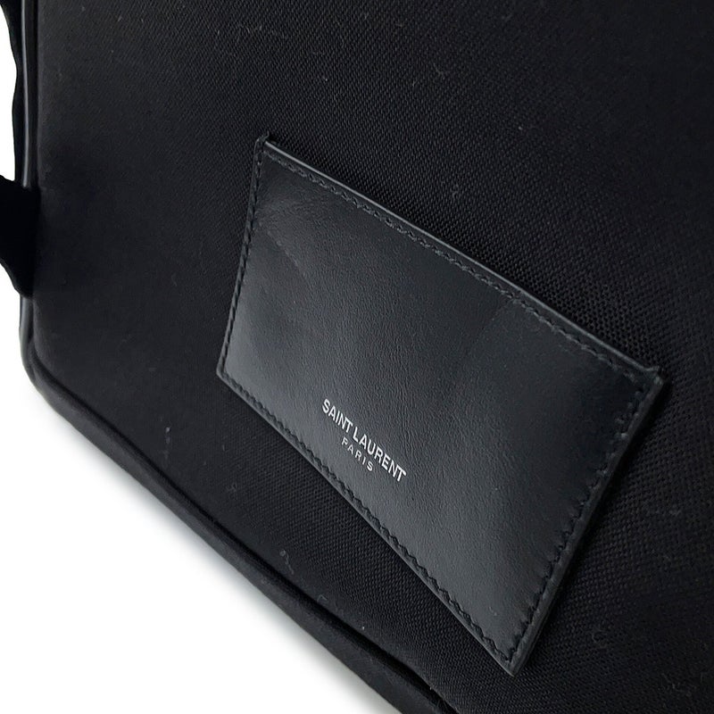 サンローランパリ リュックサック シティ バックパック ベロア 462807 SAINT LAURENT PARIS 黒