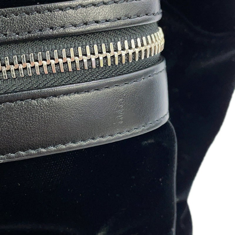 サンローランパリ リュックサック シティ バックパック ベロア 462807 SAINT LAURENT PARIS 黒