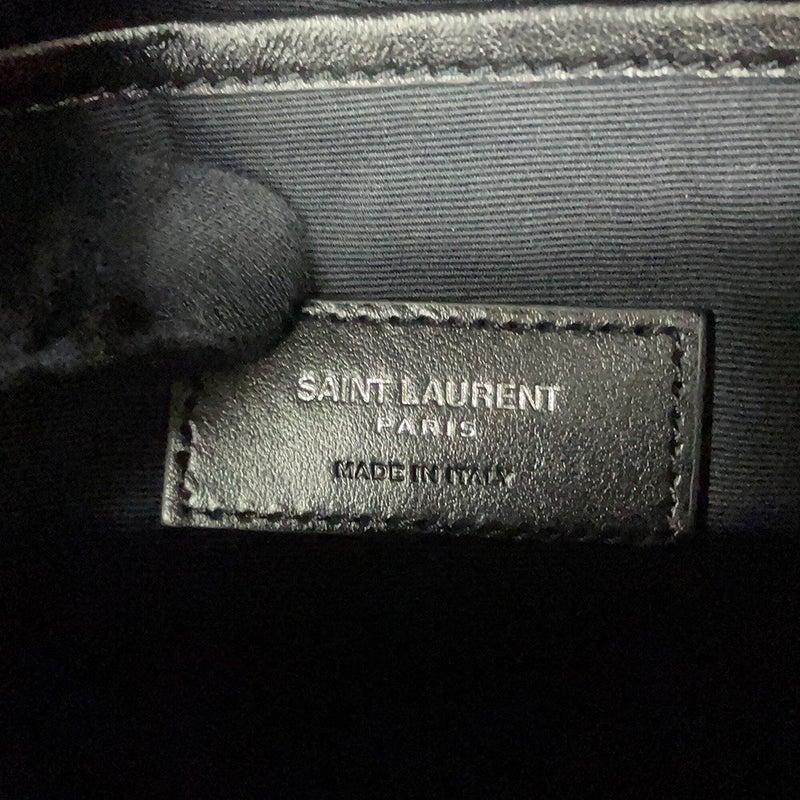 サンローランパリ リュックサック シティ バックパック ベロア 462807 SAINT LAURENT PARIS 黒