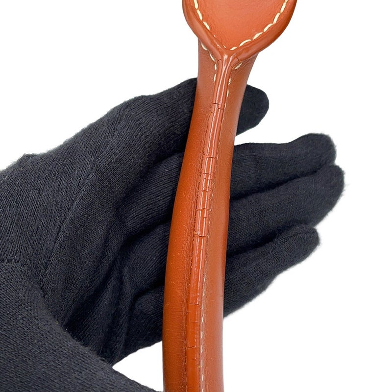 ゴヤール トートバッグ ベルシャスMM PVC レザー GOYARD 黒 ブラウン ヘリンボーン