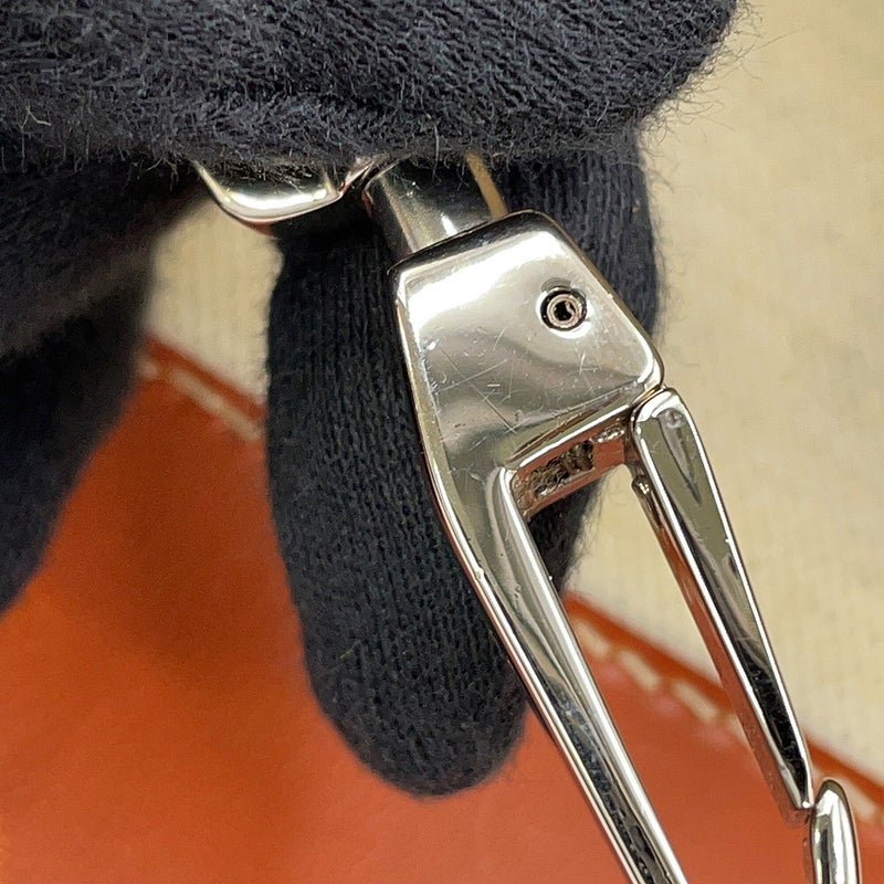 ゴヤール トートバッグ ベルシャスMM PVC レザー GOYARD 黒 ブラウン ヘリンボーン