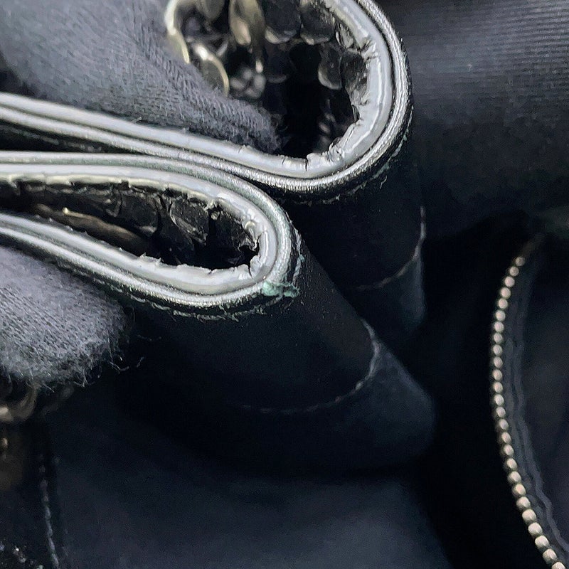 サンローランパリ チェーンショルダーバッグ Nolita ノリータ パイソン SAINT LAURENT PARIS 黒