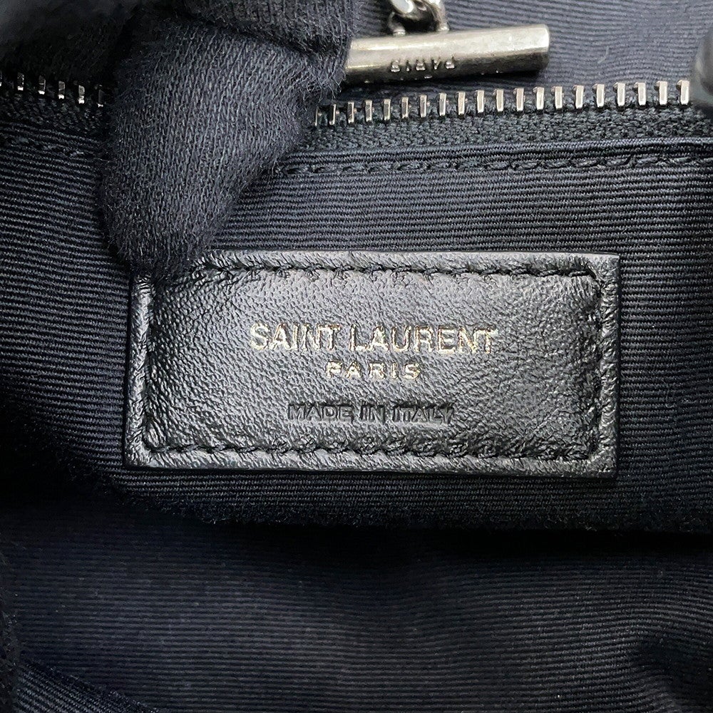 サンローランパリ チェーンショルダーバッグ Nolita ノリータ パイソン SAINT LAURENT PARIS 黒 サンローランパリ チェーンショルダーバッグ Nolita ノリータ パイソン