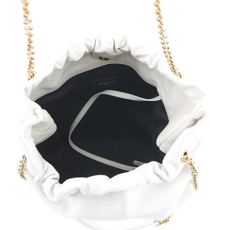 サンローランパリ チェーンショルダーバッグ ジェイミー 4.3 ナッパ レザー 781666AAB329207 SAINT LAURENT PARIS バッグ 白