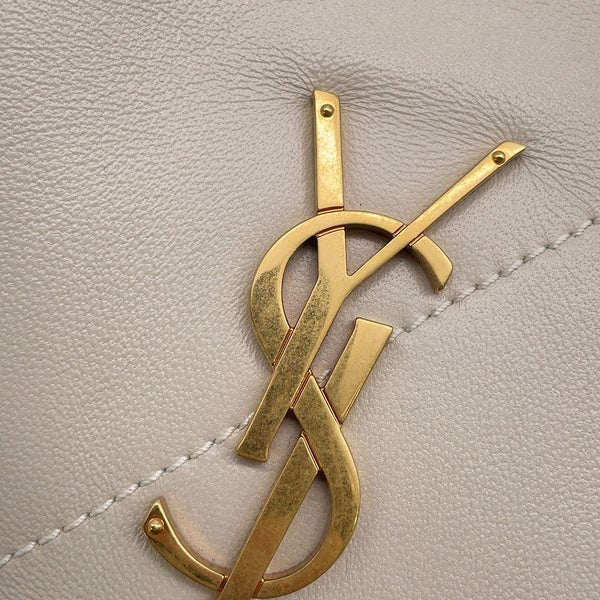 サンローランパリ チェーンショルダーバッグ ジェイミー 4.3 ナッパ レザー 781666AAB329207 SAINT LAURENT PARIS バッグ 白