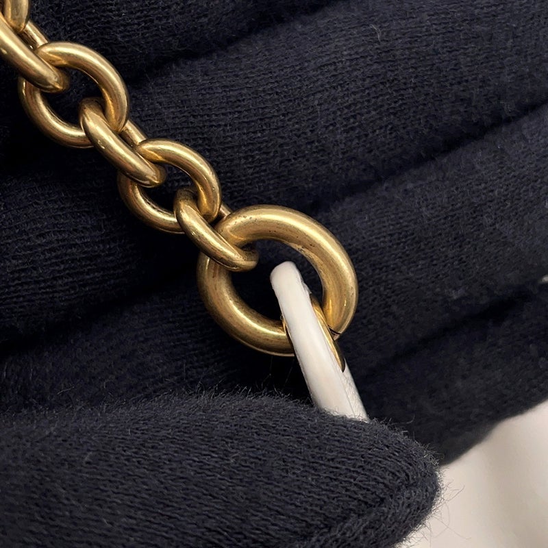 サンローランパリ チェーンショルダーバッグ ジェイミー 4.3 ナッパ レザー 781666AAB329207 SAINT LAURENT PARIS バッグ 白