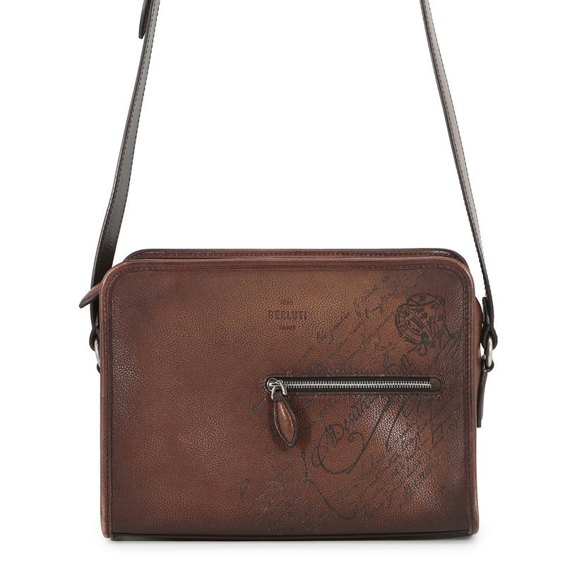 ベルルッティ メッセンジャーバッグ ジュルナリエ ヴェネチア ソフトカーフレザー 310385 Berluti メンズ