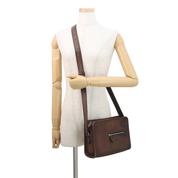 ベルルッティ メッセンジャーバッグ ジュルナリエ ヴェネチア ソフトカーフレザー 310385 Berluti メンズ