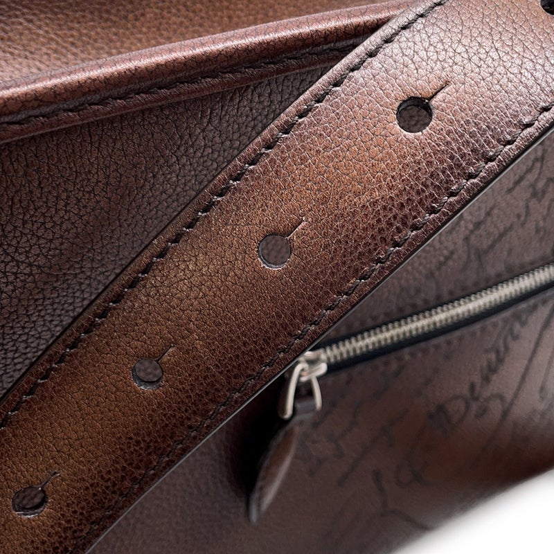 ベルルッティ メッセンジャーバッグ ジュルナリエ ヴェネチア ソフトカーフレザー 310385 Berluti メンズ