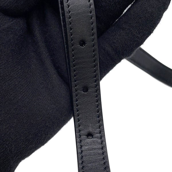 サンローランパリ ショルダーバッグ LE 5 A 7 ミニ バーティカル レザー 735214 SAINT LAURENT PARIS 黒