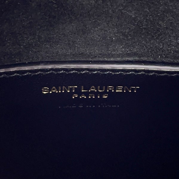 サンローランパリ ショルダーバッグ LE 5 A 7 ミニ バーティカル レザー 735214 SAINT LAURENT PARIS 黒