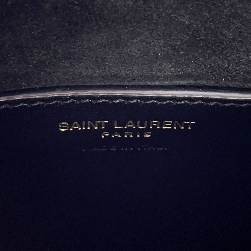 サンローランパリ ショルダーバッグ LE 5 A 7 ミニ バーティカル レザー 735214 SAINT LAURENT PARIS 黒