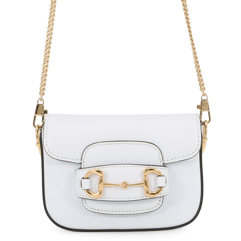 グッチ ホースビット 1955 ナノバッグ 760253 ショルダーバッグ Gucci Horsebit 1955 nano bag in black leather | GUCCI® US