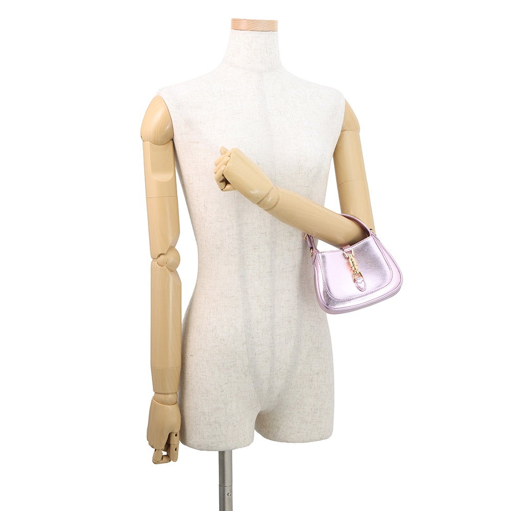 グッチ GUCCI ジャッキー1961ナノバッグ 760249 ベージュ レザー レディース ショルダーバッグ グッチ GUCCI ジャッキー1961ナノバッグ 760249 ベージュ レザー