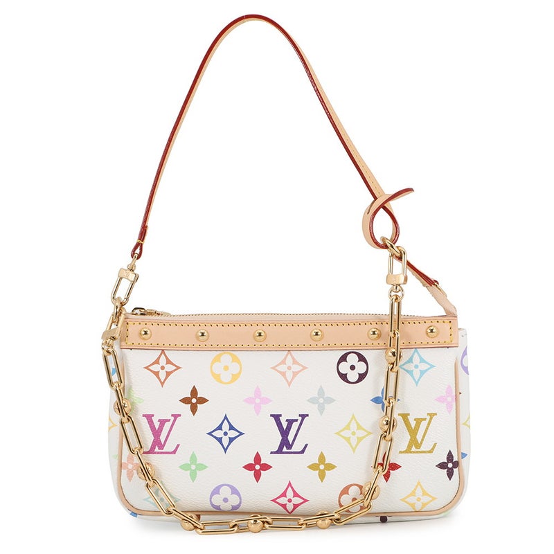 ルイヴィトン ハンドバッグ モノグラム・マルチカラー LV × TM ポシェット･アクセソワール M13404 ポーチ ミニバッグ 2way 村上隆