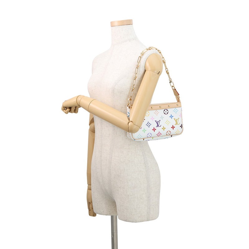 ルイヴィトン ハンドバッグ モノグラム・マルチカラー LV × TM ポシェット･アクセソワール M13404 ポーチ ミニバッグ 2way 村上隆