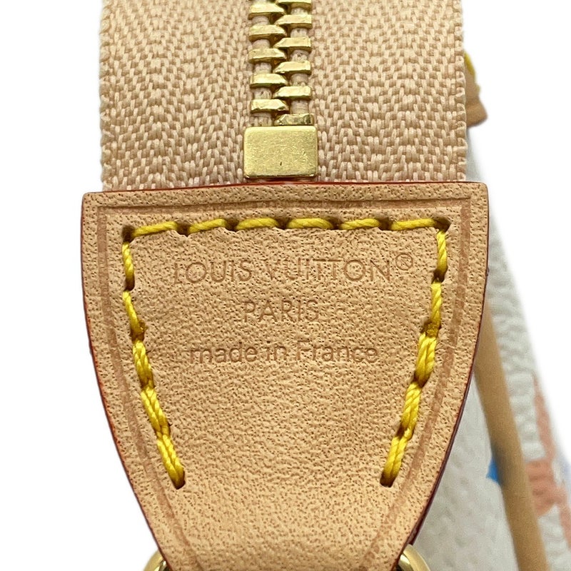 ルイヴィトン ハンドバッグ モノグラム・マルチカラー LV × TM ポシェット･アクセソワール M13404 ポーチ ミニバッグ 2way 村上隆