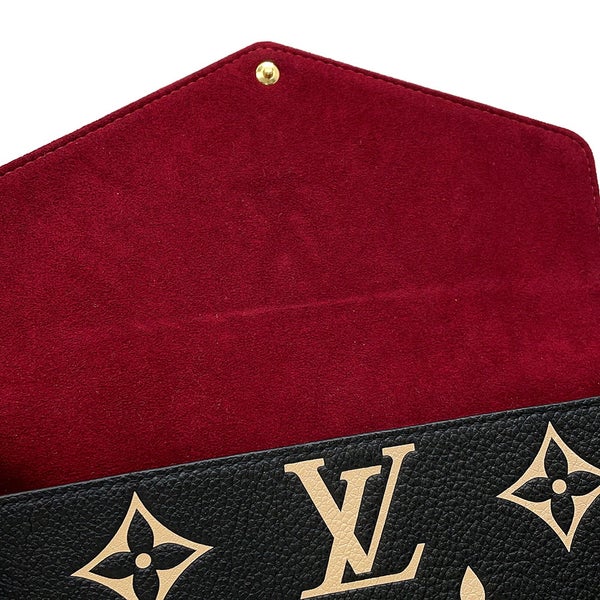 ルイヴィトン チェーンウォレット モノグラム・アンプラント ポシェット・フェリシー M82479 LOUIS VUITTON ヴィトン 財布 黒