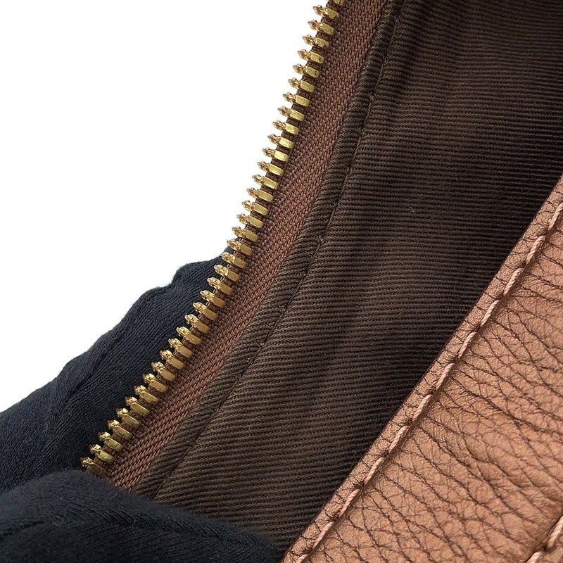 ロエベ ハンドバッグ ニューロード リピート アナグラム ワンショルダー キャンバス レザー LOEWE