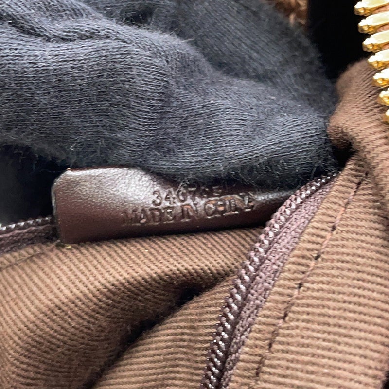 ロエベ ハンドバッグ ニューロード リピート アナグラム ワンショルダー キャンバス レザー LOEWE