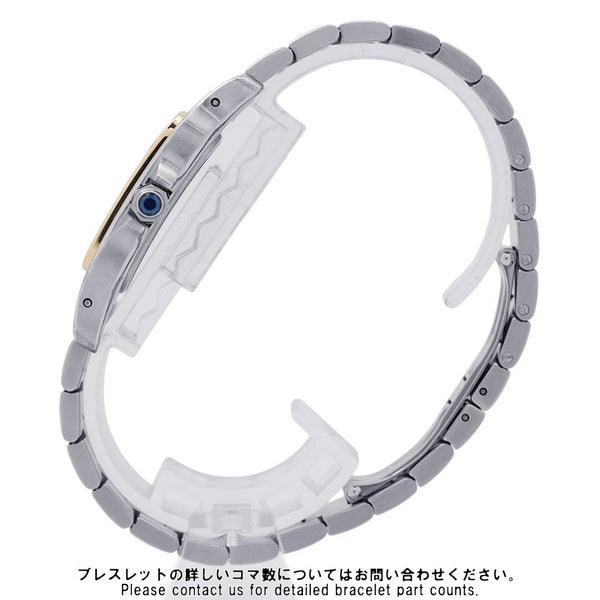 カルティエ サントスガルベ LM W20011C4 Cartier 腕時計 白文字盤