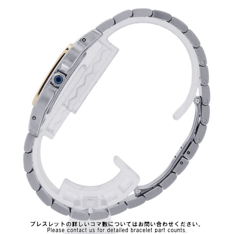 カルティエ サントスガルベ LM W20011C4 Cartier 腕時計 白文字盤