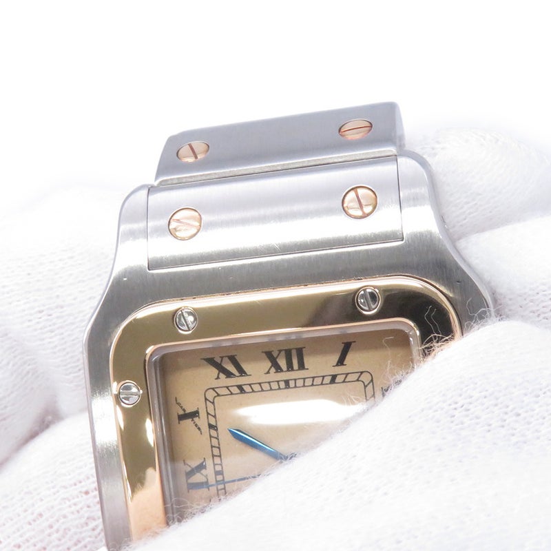 カルティエ サントスガルベ LM W20011C4 Cartier 腕時計 白文字盤