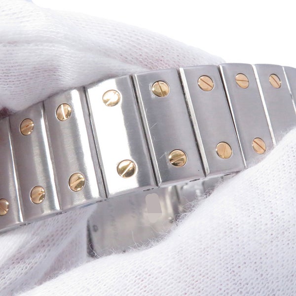 カルティエ サントスガルベ LM W20011C4 Cartier 腕時計 白文字盤