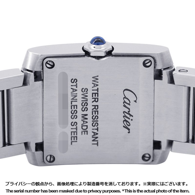 カルティエ タンクフランセーズ SM WSTA0065 Cartier 腕時計 シルバー文字盤 クォーツ