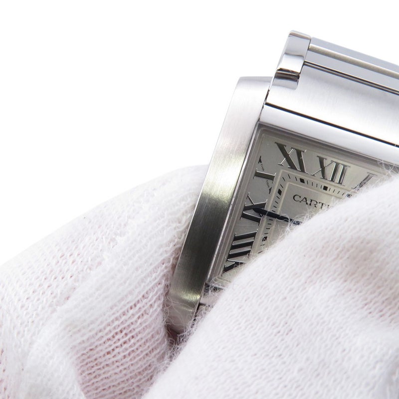 カルティエ タンクフランセーズ SM WSTA0065 Cartier 腕時計 シルバー文字盤 クォーツ