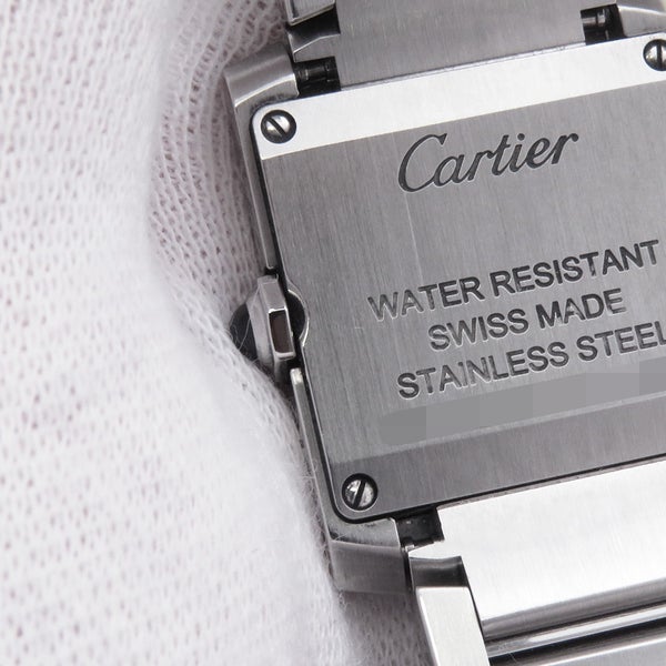 カルティエ タンクフランセーズ SM WSTA0065 Cartier 腕時計 シルバー文字盤 クォーツ