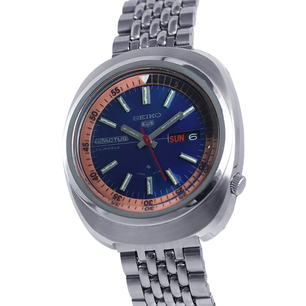 セイコー 5スポーツ デイデイト 5126-6010 SEIKO 腕時計 ネイビー文字 セイコー 5スポーツ デイデイト 5126-6010 SEIKO 腕時計 ネイビー文字