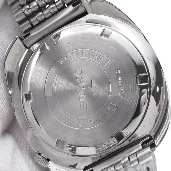 セイコー 5スポーツ デイデイト 5126-6010 SEIKO 腕時計 ネイビー文字盤