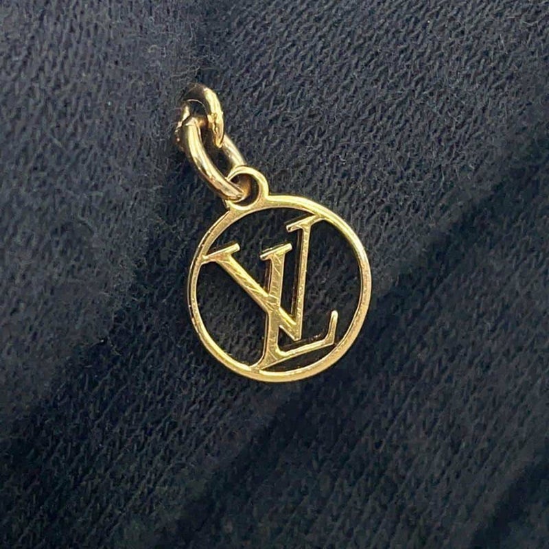 ルイヴィトン ネックレス エセンシャルV M61083 LOUIS VUITTON アクセサリー LVロゴ