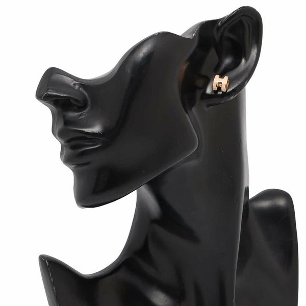 エルメス ピアス ミニ・ポップアッシュ ローズドラジェ/ゴールド金具 HERMES アクセサリー