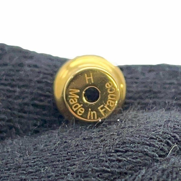 エルメス ピアス ミニ・ポップアッシュ ローズドラジェ/ゴールド金具 HERMES アクセサリー