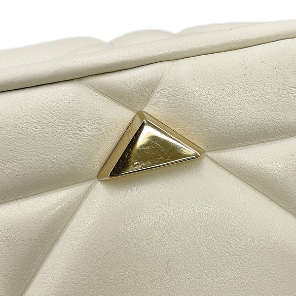 ディオール ハンドバッグ カナージュ レディ95.22 ミディアム カーフレザー M0699OVJX 2way 白