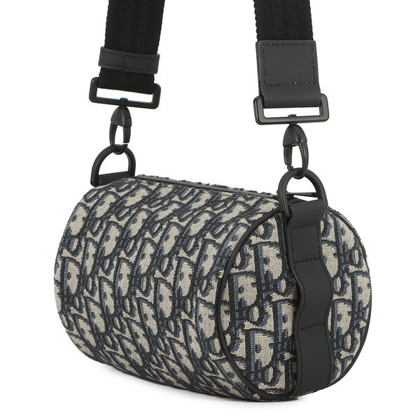 クリスチャン・ディオール ショルダーバッグ オブリーク ラビット キッズ ミニ ローラー M9916SNHO Christian Dior 黒