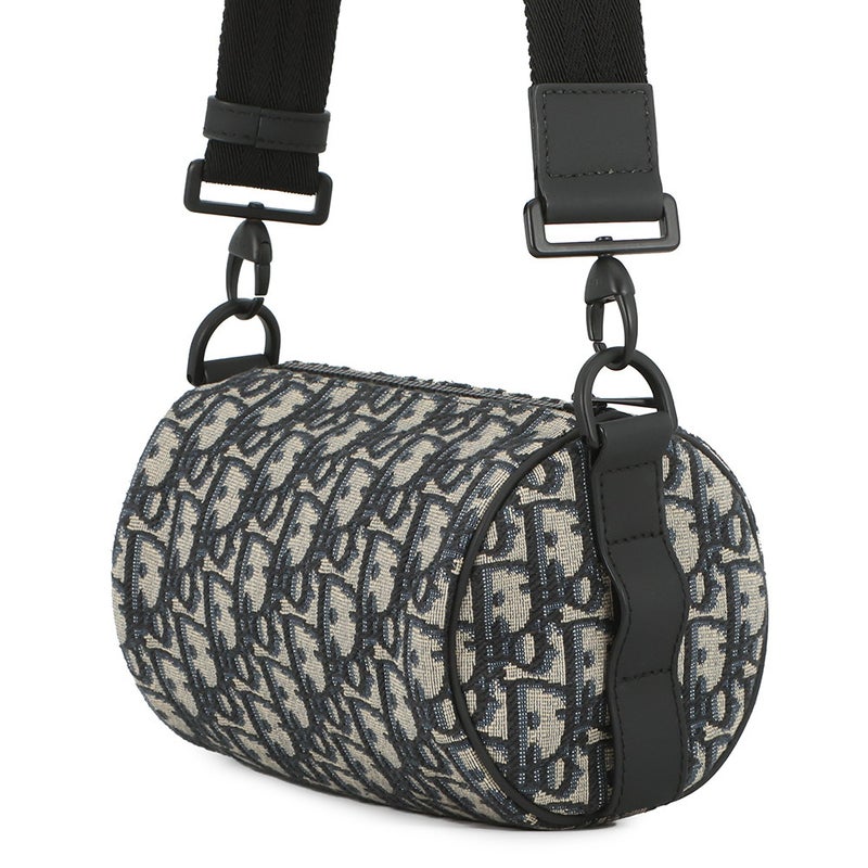 クリスチャン・ディオール ショルダーバッグ オブリーク ラビット キッズ ミニ ローラー M9916SNHO Christian Dior 黒