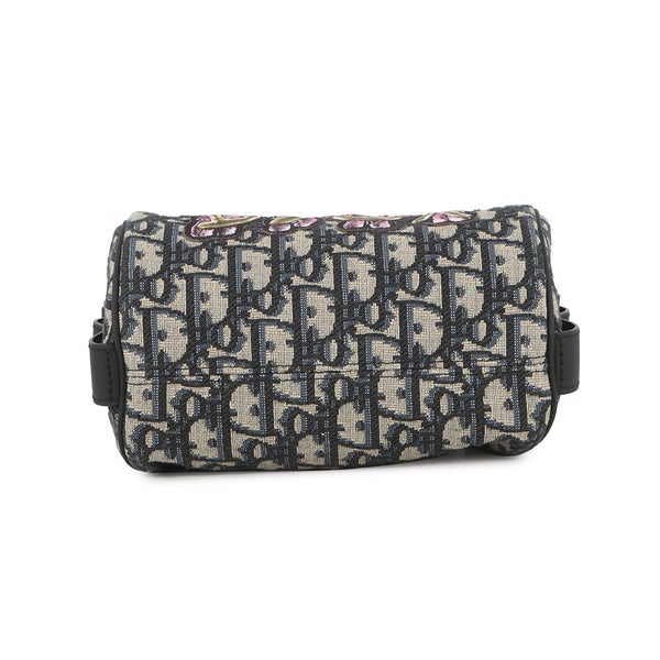 クリスチャン・ディオール ショルダーバッグ オブリーク ラビット キッズ ミニ ローラー M9916SNHO Christian Dior 黒