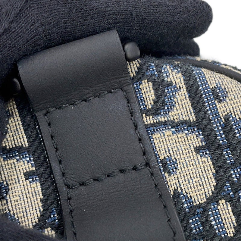 クリスチャン・ディオール ショルダーバッグ オブリーク ラビット キッズ ミニ ローラー M9916SNHO Christian Dior 黒