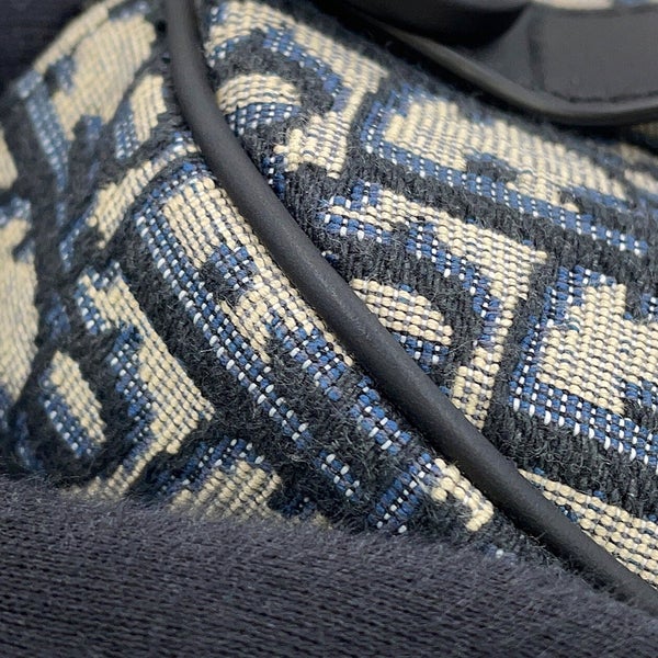 クリスチャン・ディオール ショルダーバッグ オブリーク ラビット キッズ ミニ ローラー M9916SNHO Christian Dior 黒