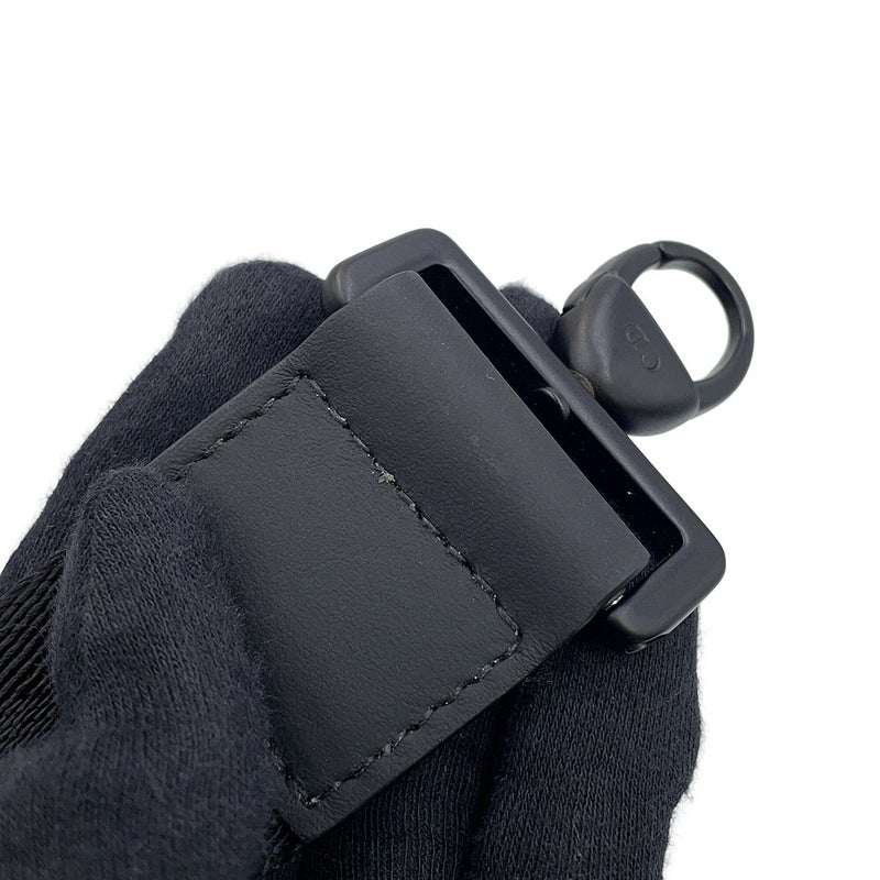 クリスチャン・ディオール ショルダーバッグ オブリーク ラビット キッズ ミニ ローラー M9916SNHO Christian Dior 黒